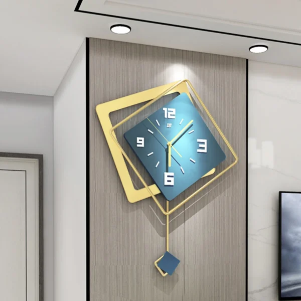 Modern Metal Large Wall Clock